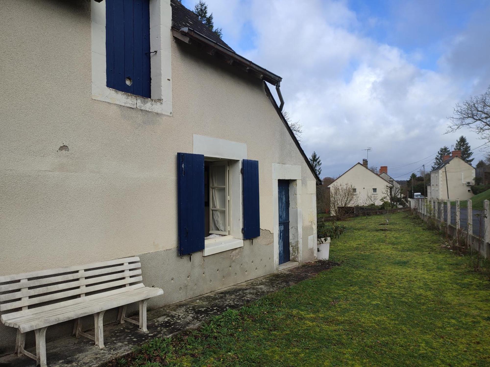 Maison Plain Pied, 2 Chambres, Longere Typique , Fraiche, Dans Bourg Avec Tous Commerces Luçay-le-Mâle Esterno foto