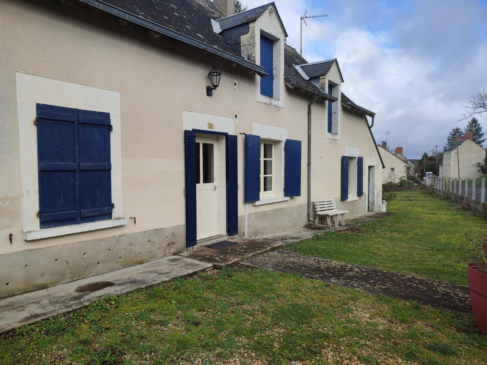 Maison Plain Pied, 2 Chambres, Longere Typique , Fraiche, Dans Bourg Avec Tous Commerces Luçay-le-Mâle Esterno foto